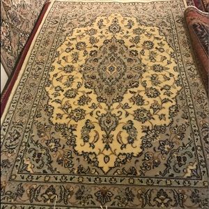 Handmade Persian Kashan Rug